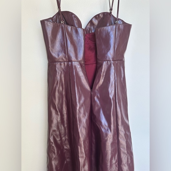 STAUD Abstract Midi Dress Size 8 - Picture 7 of 13